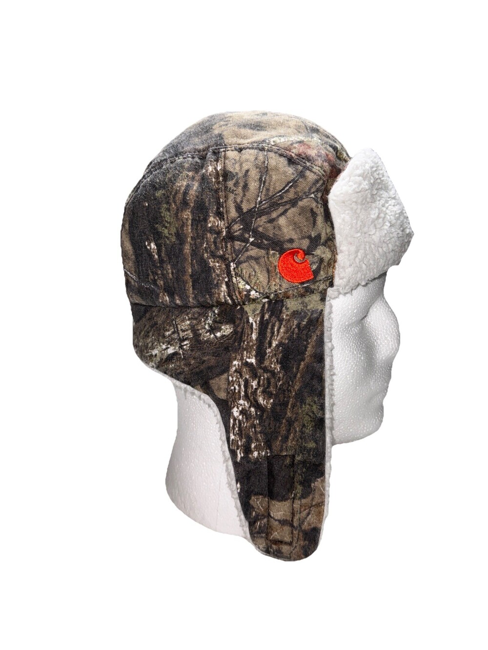 Carhartt Realtree Camo Fleece Lined Trapper Hat Infant Toddler One Size